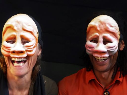 TARTAGLIA Commedia Mask