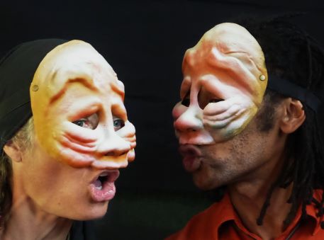 TARTAGLIA Commedia Mask