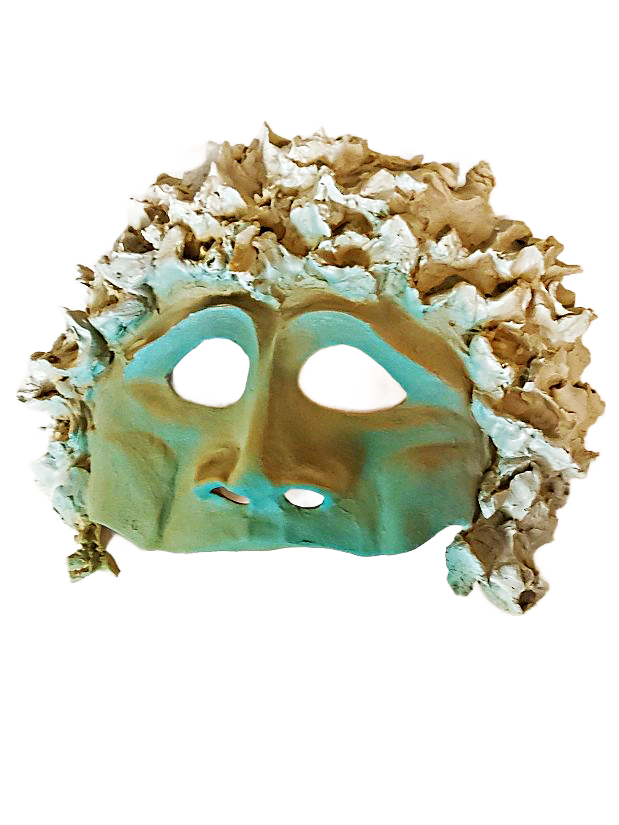Greek Tragedy Mask - the Heroine - Classical Masks4Schools