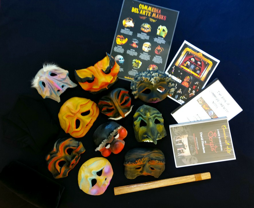 Commedia Masks Complete Teaching Kit