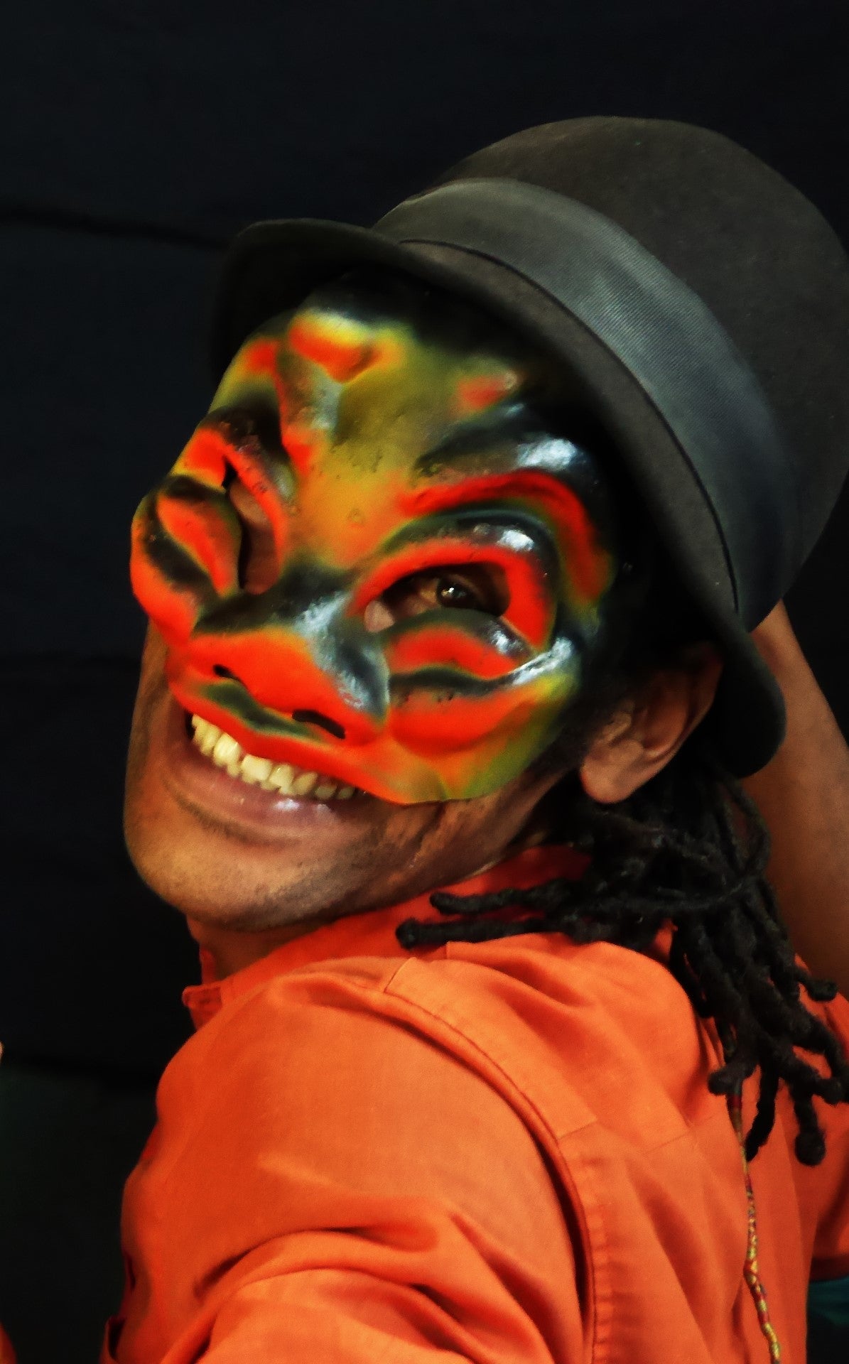 ARLECCHINO Commedia Mask