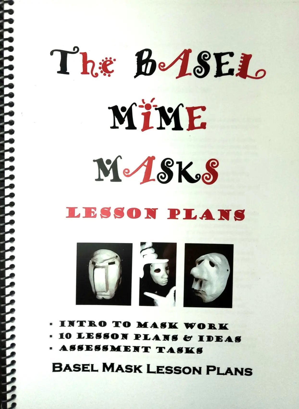 Basel Mime Masks Lesson Plans - Classical Masks4Schools