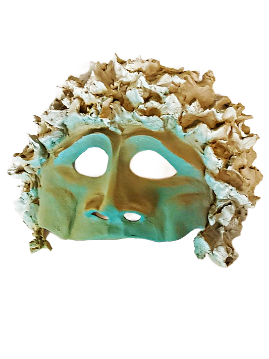 Greek Tragedy Mask - the Heroine - Classical Masks4Schools