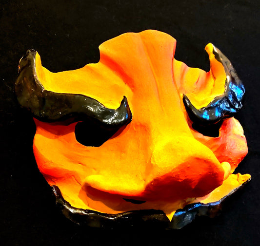 CAPITANO Commedia Mask
