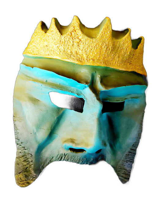 Greek Tragedy - King mask - Classical Masks4Schools