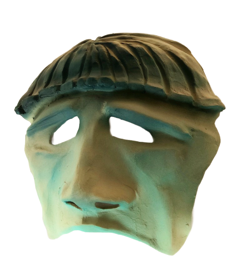 Greek Tragedy Masks Set of 10 - Classical Masks4Schools