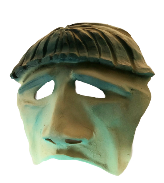 Greek Tragedy Masks - Chrous Younger - Classical Masks4Schools